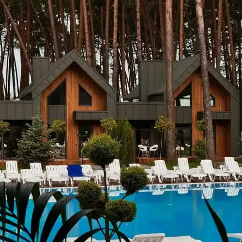 Індивідуальний відпочинковий будинок у комплексі «Золотий Лев». Селище Смига.