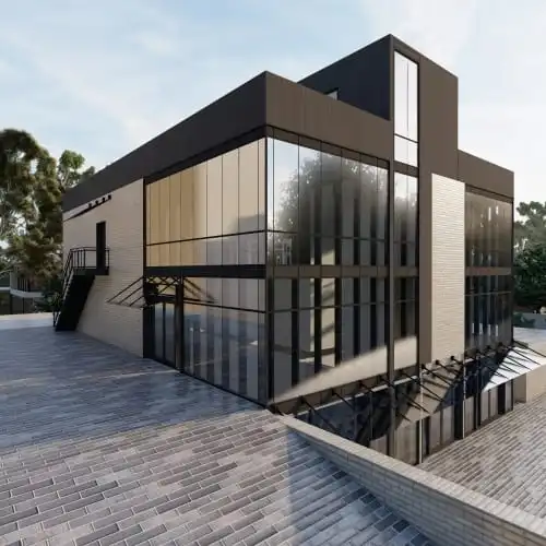 Торговий комплекс у місті Кременець.