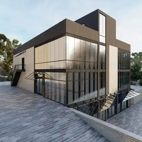 Торговий комплекс у місті Кременець.