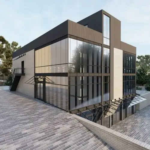 Торговий комплекс у місті Кременець.