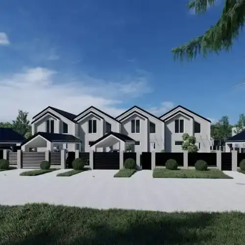 Затишний чотирьохквартирний будинок у селищі Смига.