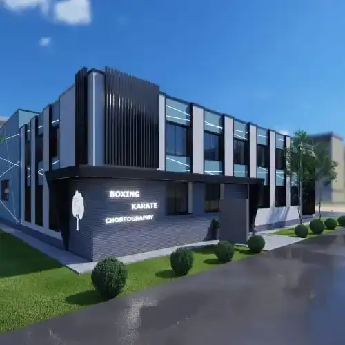 Реконструкція учбового корпусу будівля-тренажер під молодіжно-спортивний центр місто Дубно.