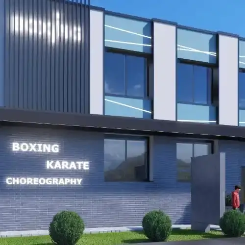 Реконструкція учбового корпусу будівля-тренажер під молодіжно-спортивний центр місто Дубно.